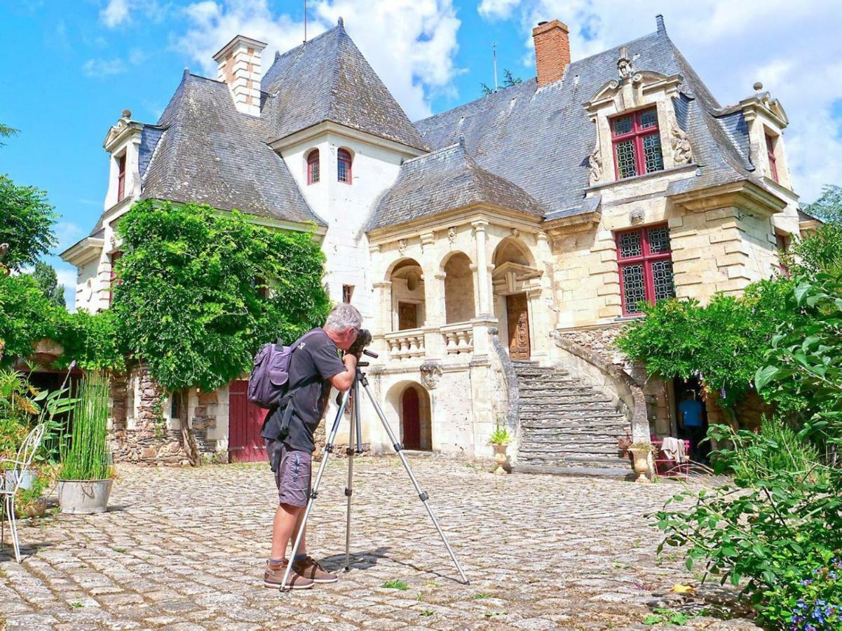 Manoir De La Groye Hotel Saint-Saturnin-sur-Loire Exterior foto